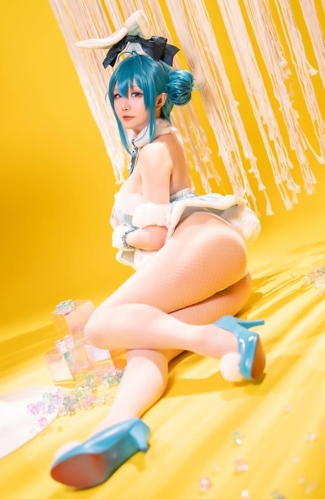 星之迟迟 – NO.166 23年9月计划A Miku-白兔女郎 [77P1V-639M]-2