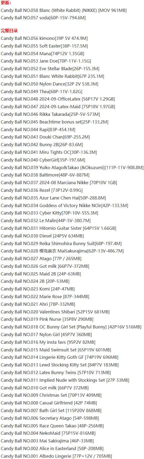 Candy Ball – 写真图包合集【持续更新中】-7