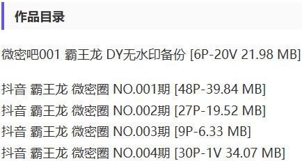 霸王龙 – 微密圈写真&视频合集【持续更新中】-2