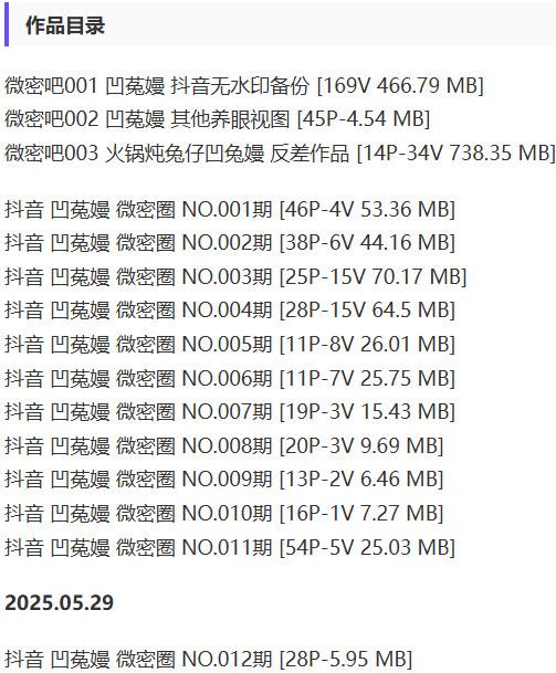 凹菟嫚(凹兔嫚) – 微密圈写真&视频合集【持续更新中】-2