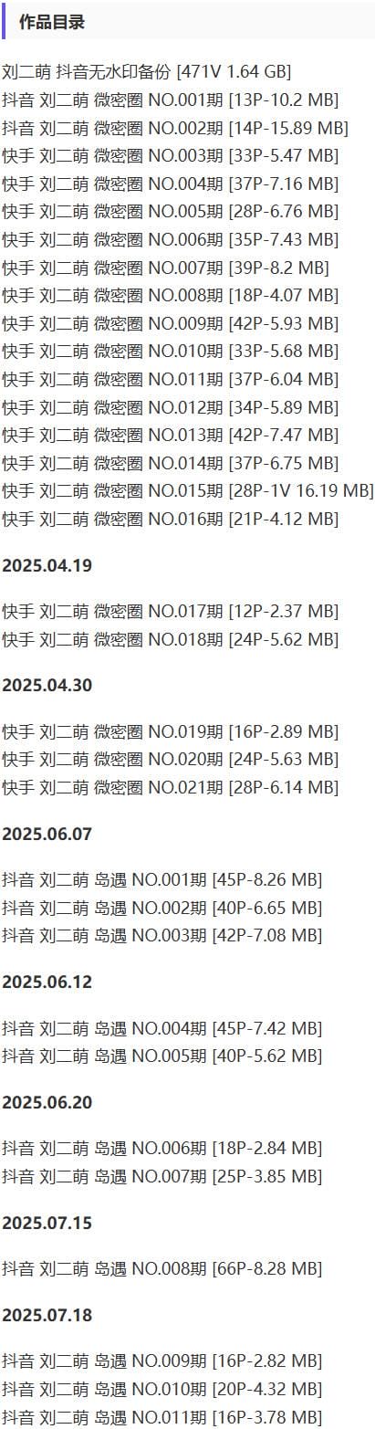 刘二萌 – 微密圈写真&视频合集【持续更新中】-1